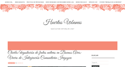 Desktop Screenshot of huertasurbanas.com
